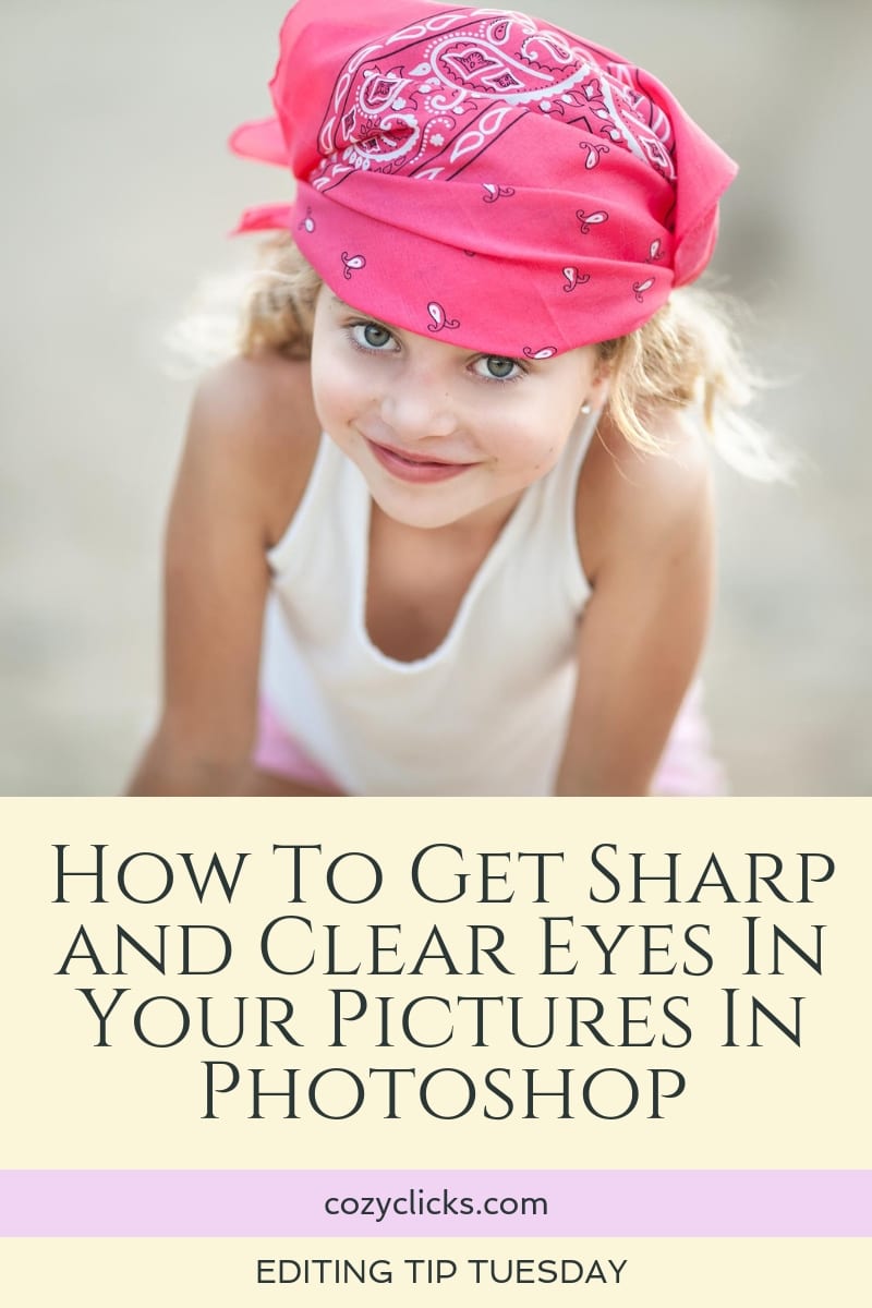 Get sharp and clear eyes in your photos using Photoshop