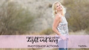 SHOOT AND EDIT with a light and airy style