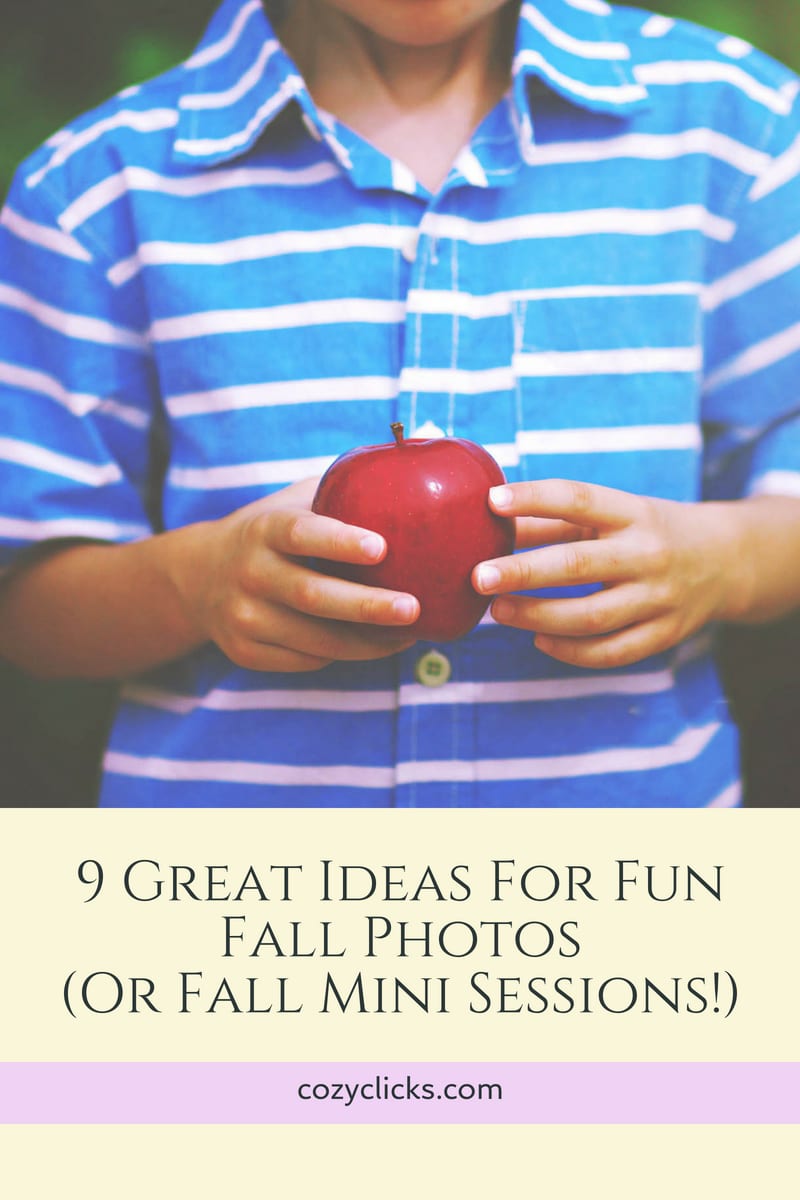 ideas for fall family pictures