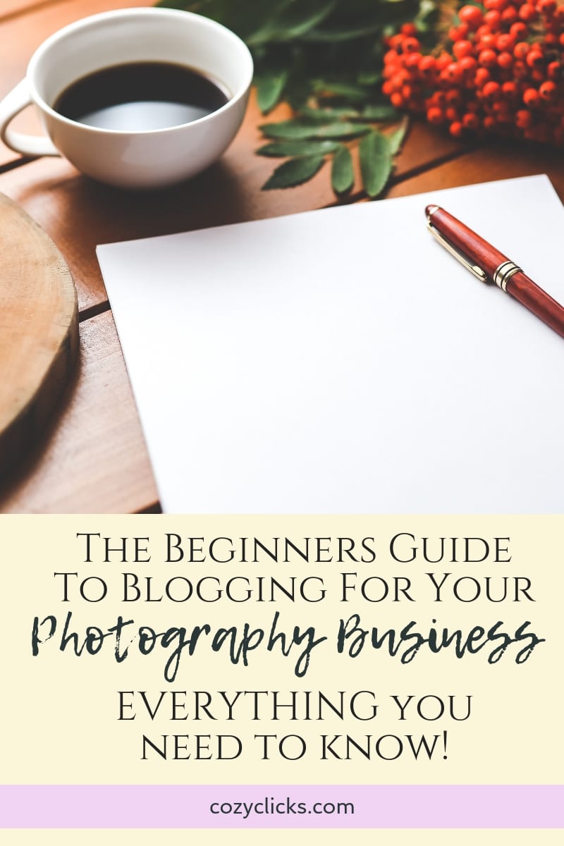 How to blog a photogrpahy session what should you write