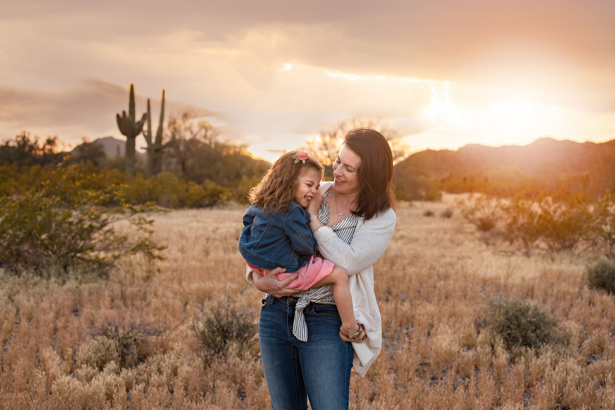 Phoenix Family Photographer mom and daughter photos