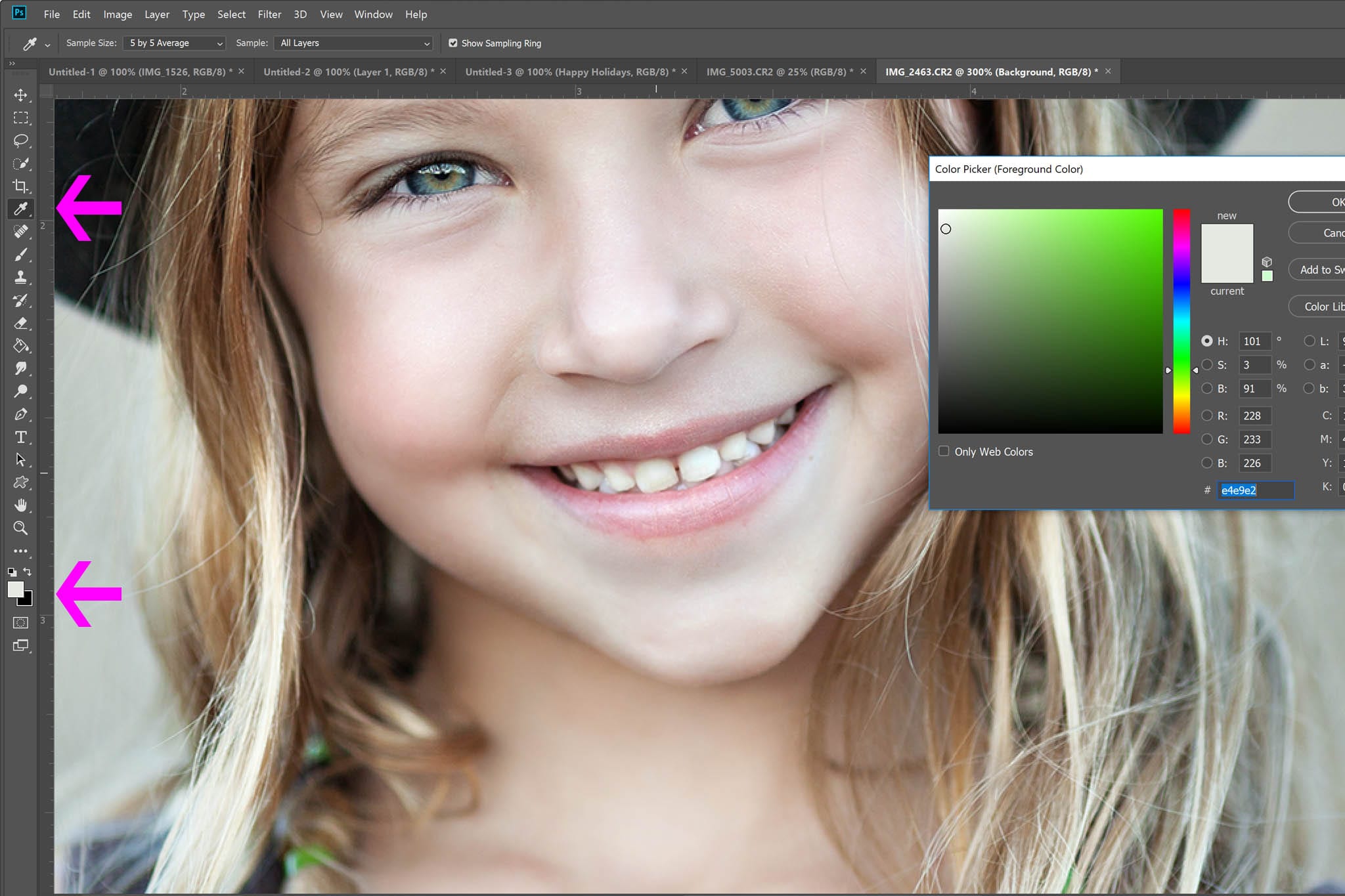 How To Brighten and Whiten Teeth In Photoshop 