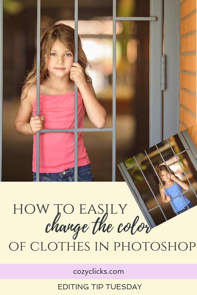 how to change the color of clothes in photoshop 1