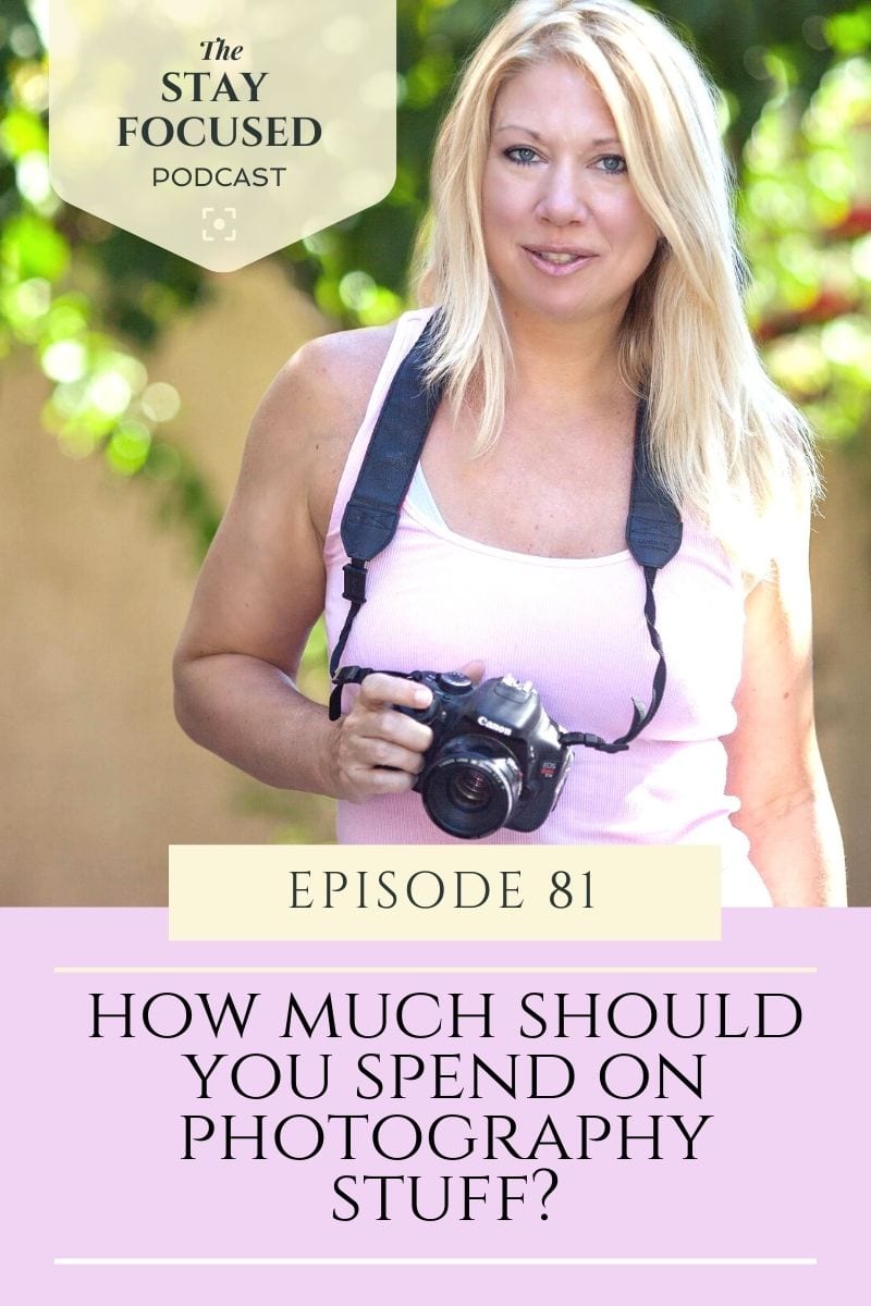 What should you buy first as a new photographer?  What gear should you spend your money on if you want to get into photography. Listen here to these photography tips for what to buy first!
