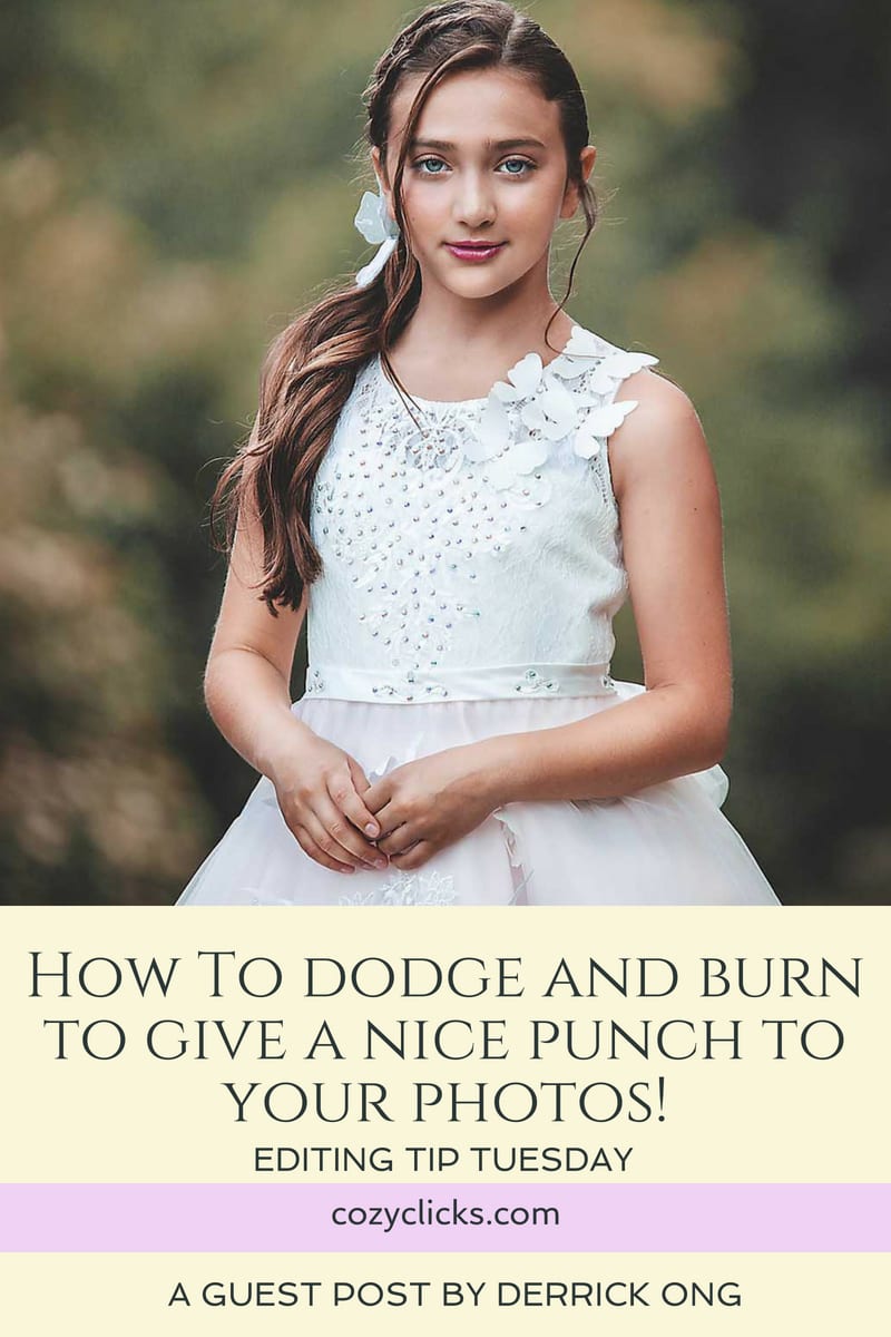 EASY DODGE AND BURN TIPS TO ADD TO YOUR PORTRAITS