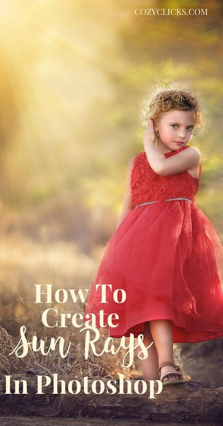 Learn How To Create Sunrays In Photoshop! Great Photoshop Tips for New Photographers