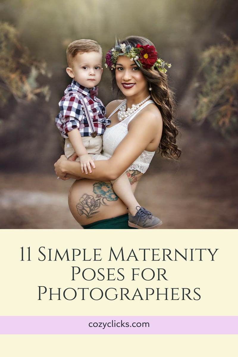 11 Simple Maternity Poses for Photographers