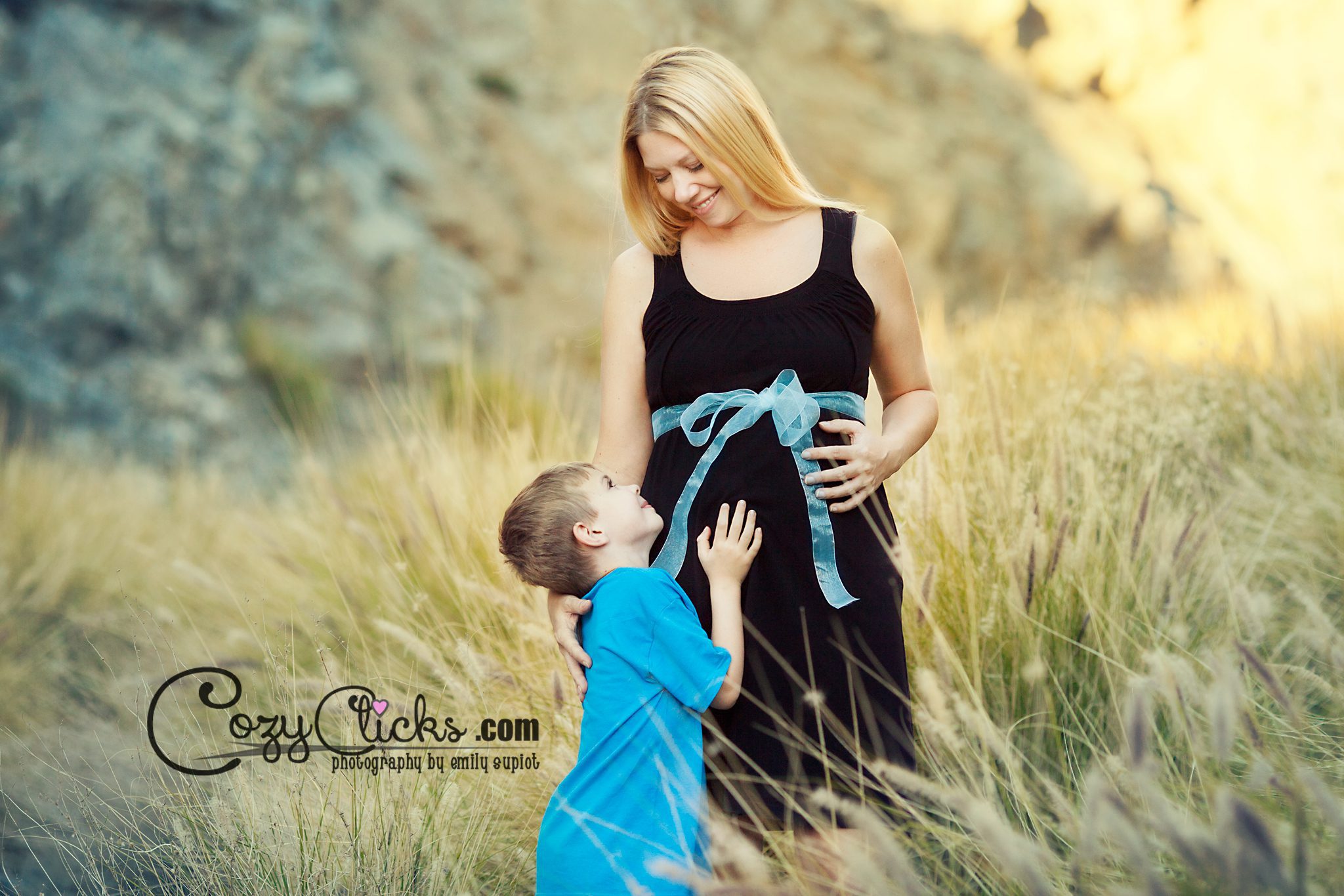 Gender Reveal Photo session in Ahwatukee