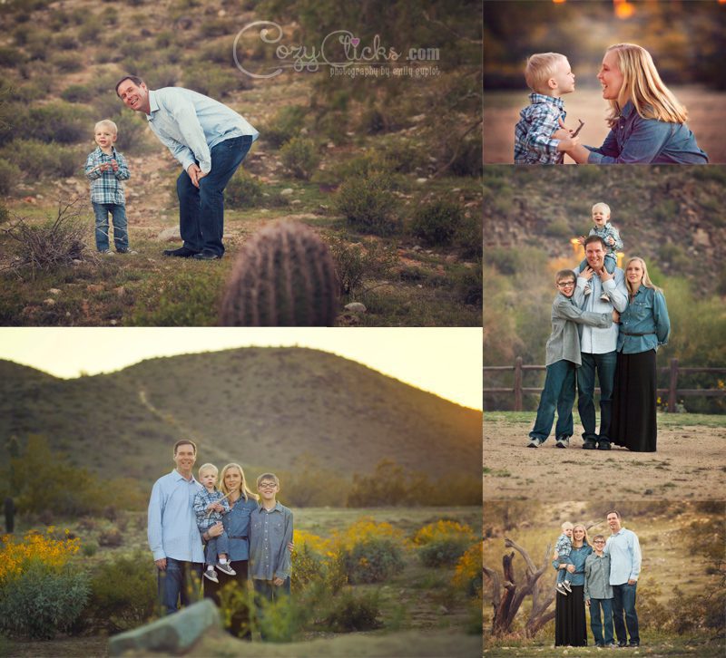 Family Photography at South Mountain in Arizona