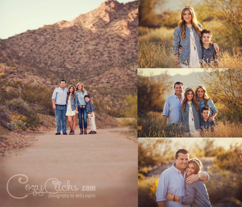 Phoenix Area Family photography in Ahwatukee desert