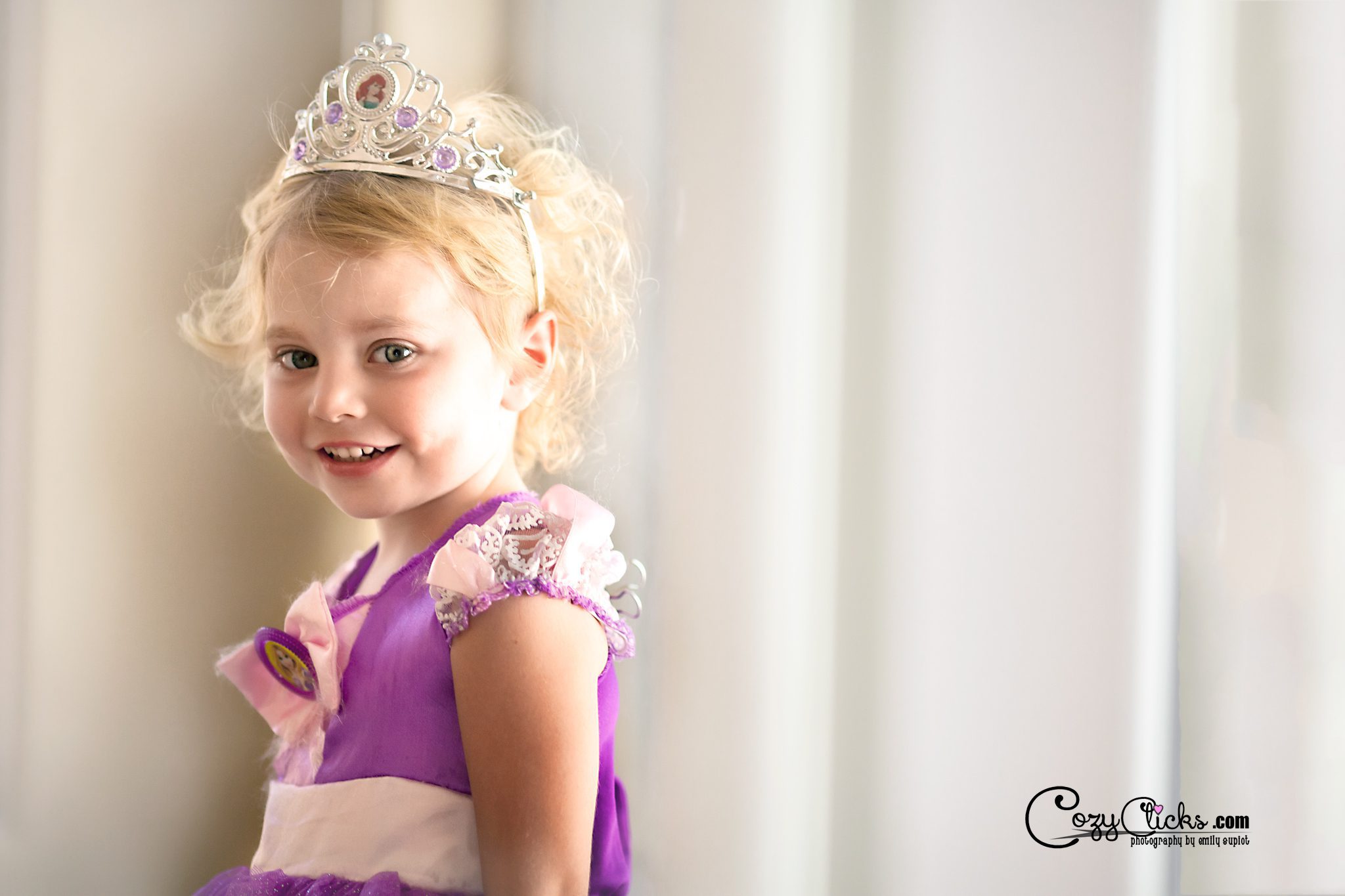 Indoor Princess Child Photo session in Ahwatukee