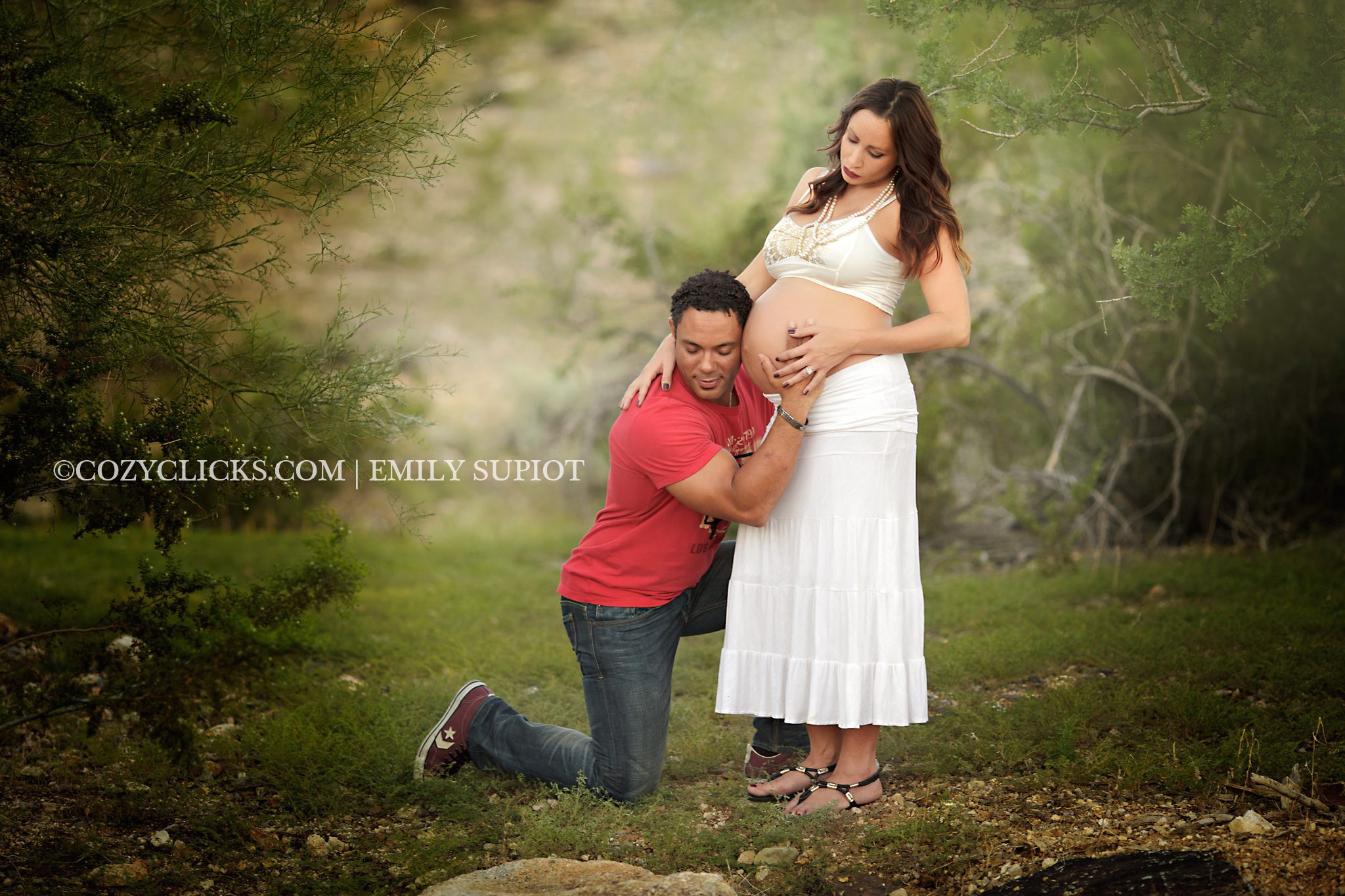 Phoenix Arizona maternity Photographer at South Mountain near Scottsdale