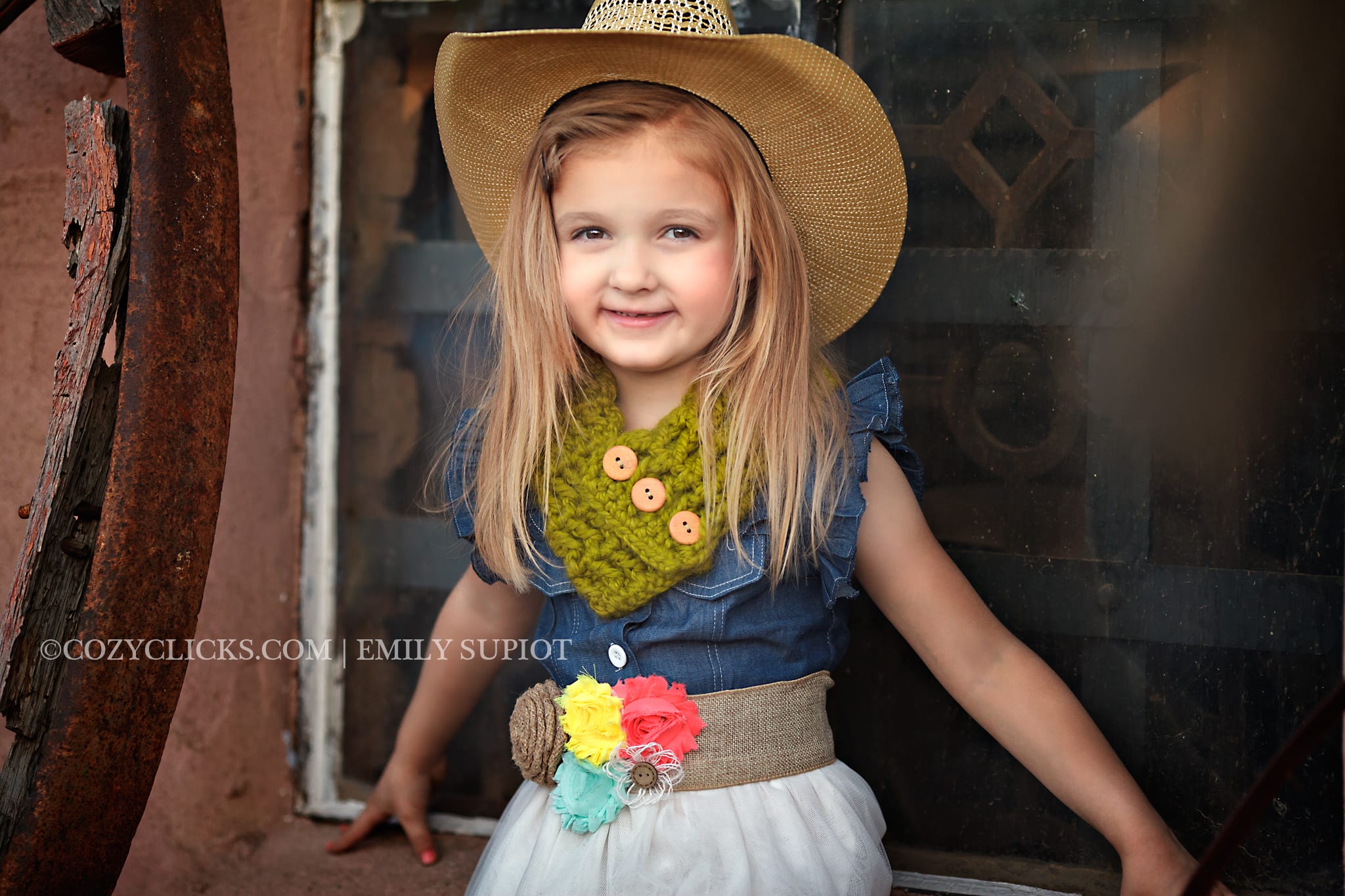 Oldtown Scottsdale Cowboy western styled children's photography