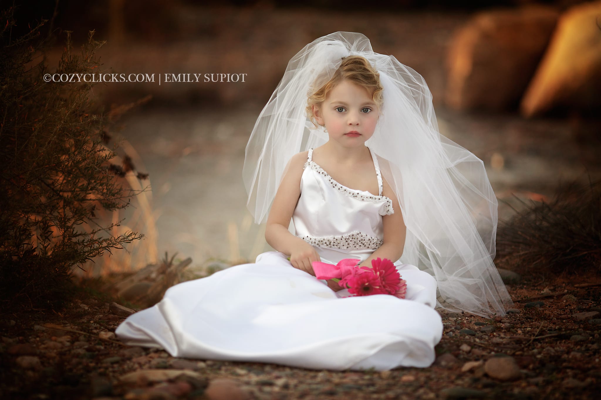 Phoenix Children's Photographer Wedding Dress Up (21)
