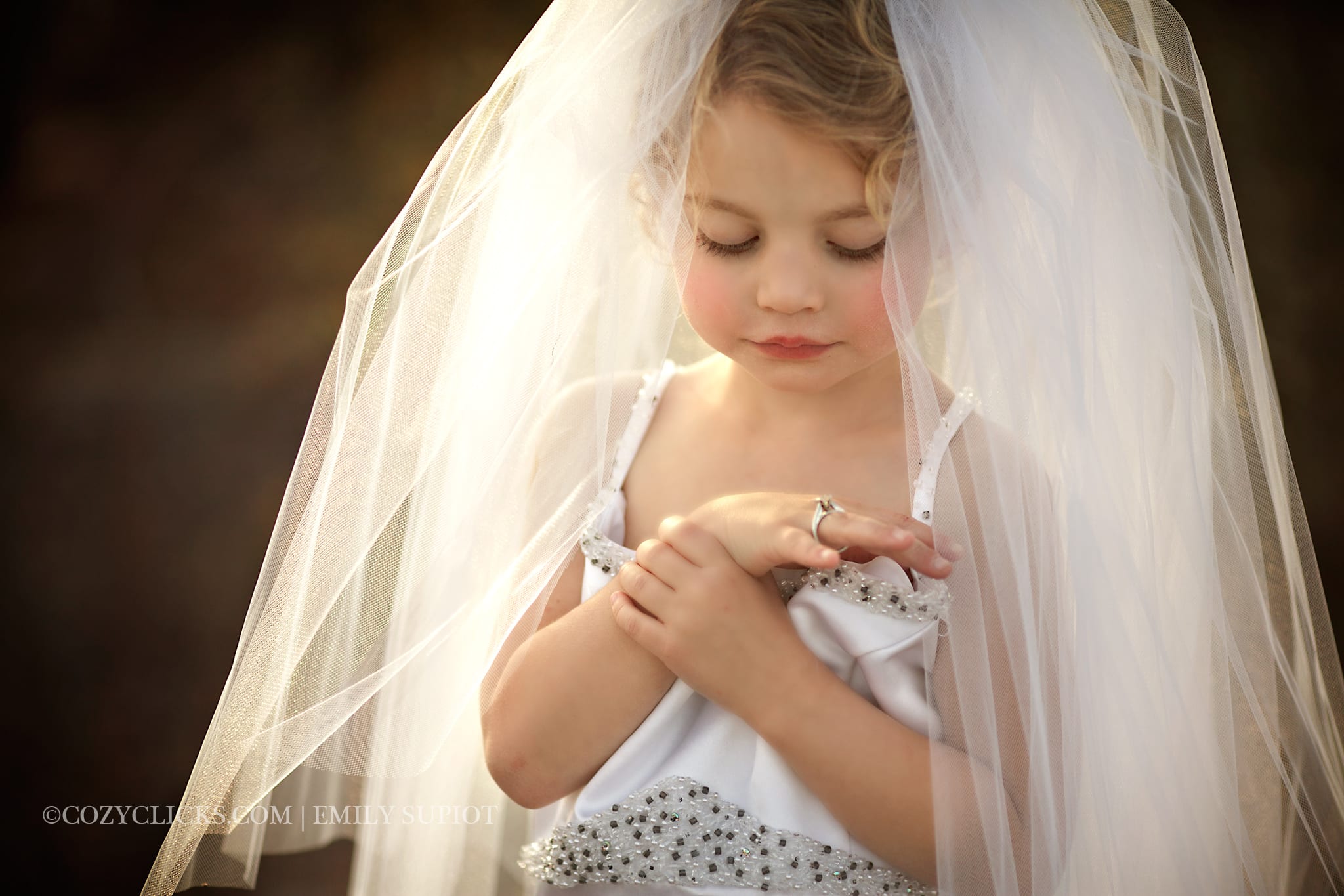 Phoenix Children's Photographer Wedding Dress Up (42)