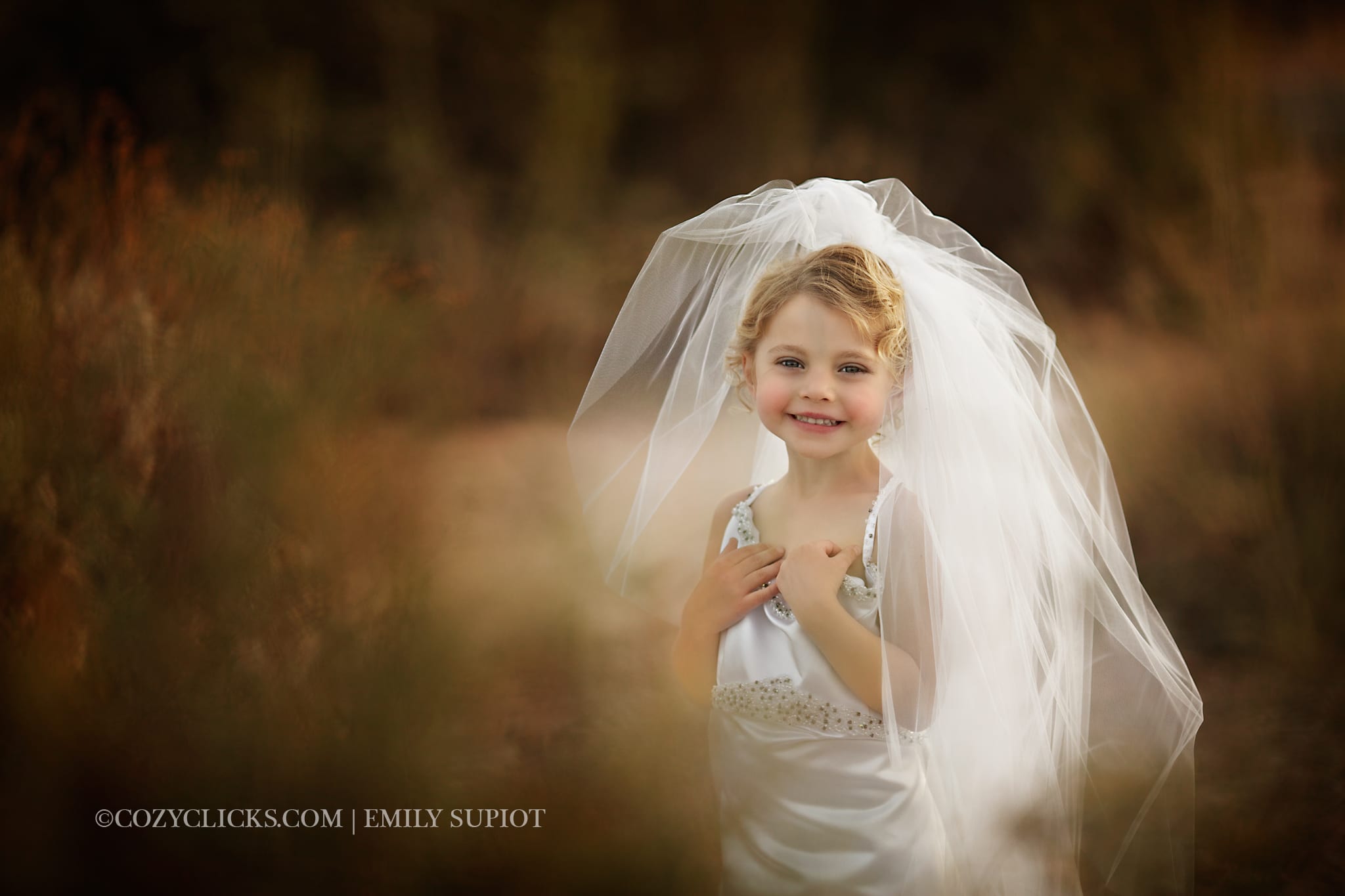 Phoenix Children's Photographer Wedding Dress Up (6)