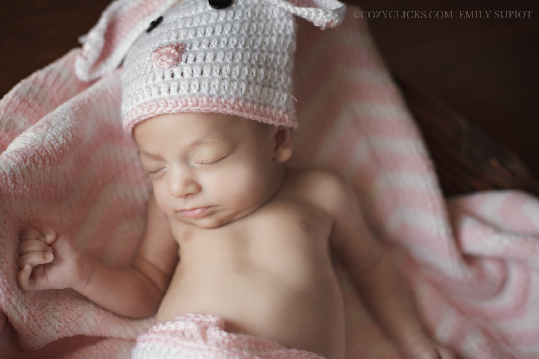 Newborn girl in Fountain Hills, AZ