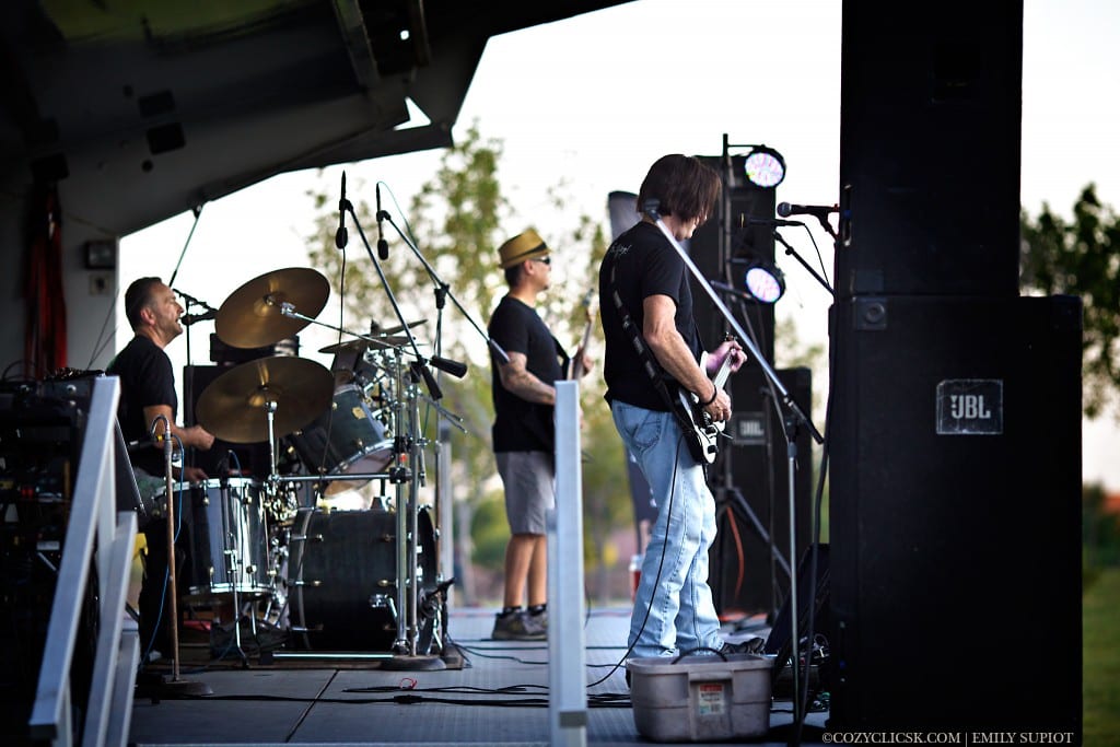 Witness Protection Band Playing at the 2015 concerts in the park