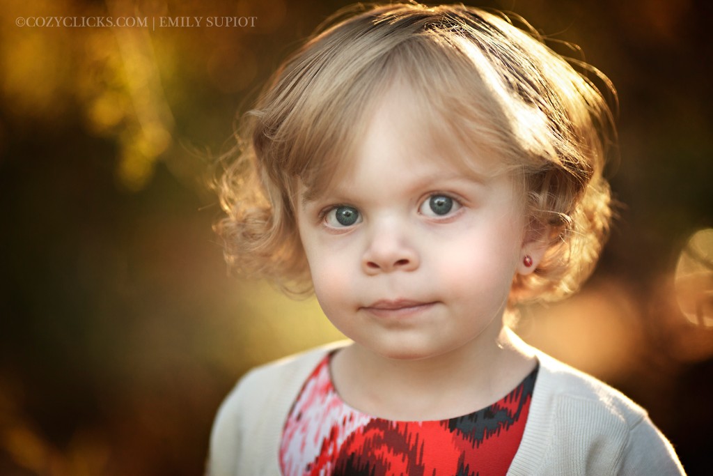 Beautiful two year old girl portrait taken by Phoneix child Photographer Cozy Clicks in Scottsdale