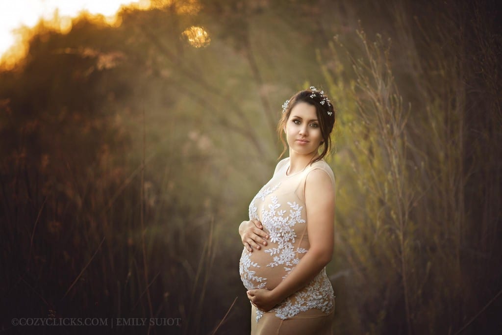 Stlye maternity session in Central Phoneix