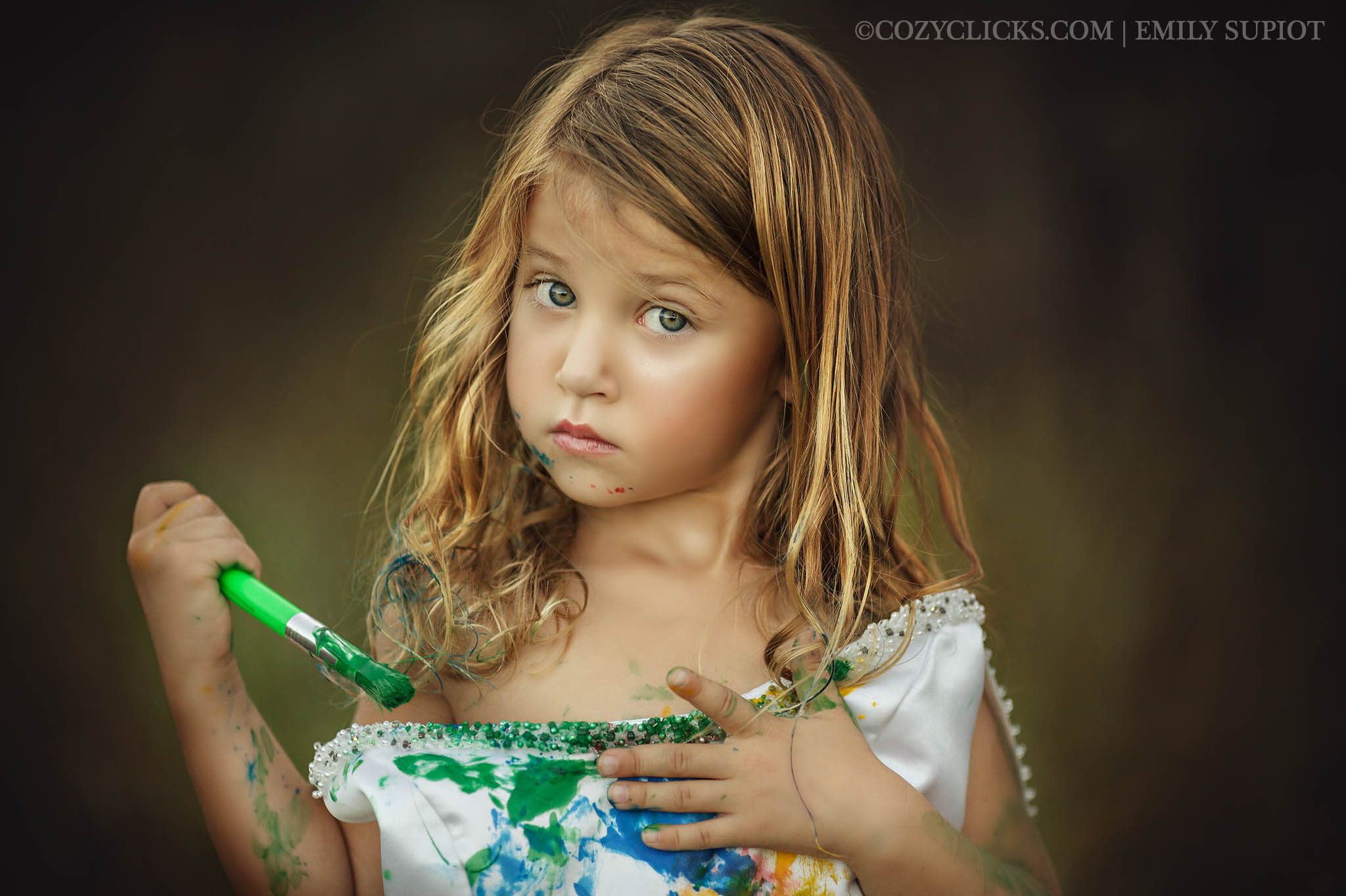 Little girl trash the wedding dress Phoneix (21) - Phoenix Photographer |  Photography Classes