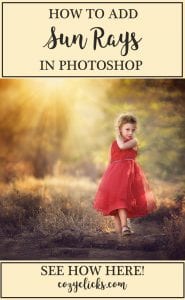 Want to add a creative look to your photos? Click her eto learn how to add sun rays in Photoshop!