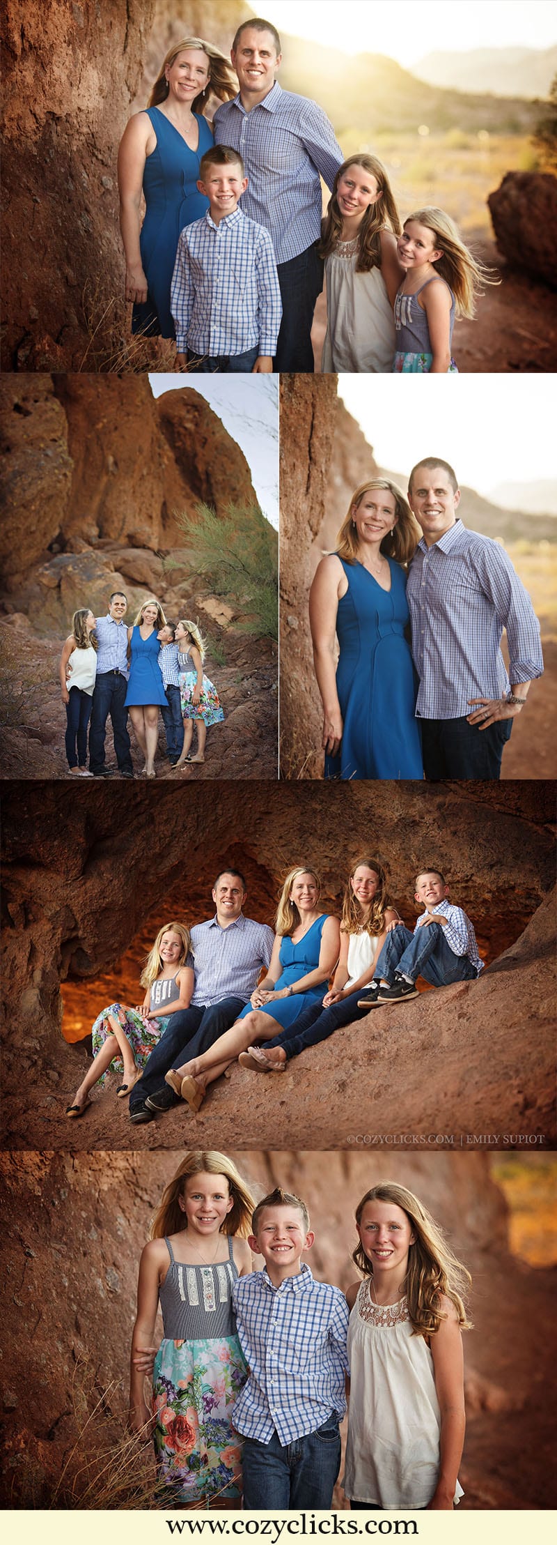 Best family photography in Phoenix, AZ at Papago Park See more here!