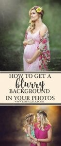 Want beautiful blurry backgrounds in your phots? Read easy ways to get blurry backgrounds here! (+ a fun video tutorial!)