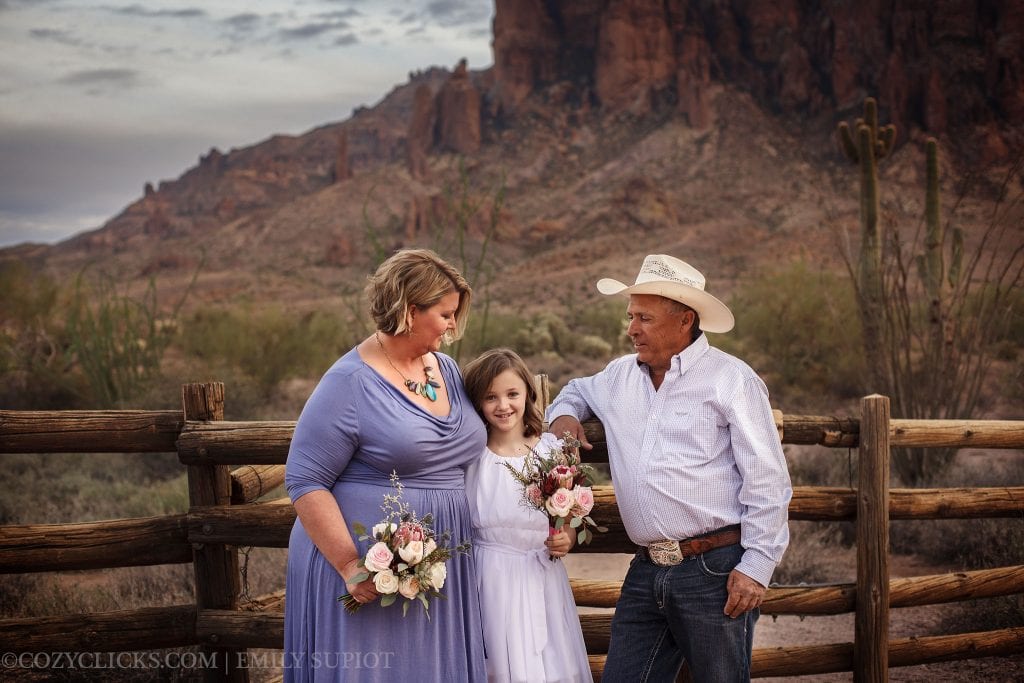 Wedding photography at superstition mountain in Apache jJunction, Arizona
