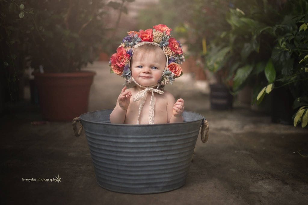 Outdoor baby photogrpahy in the Cozy Clicks Photo challenege