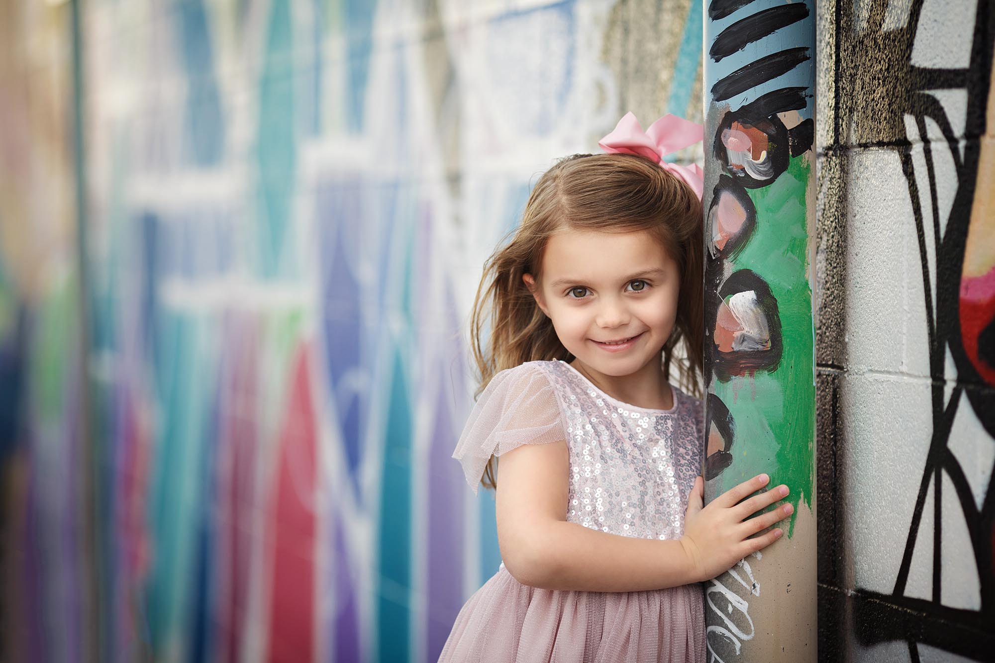 Phoenix photographer shoots child in Downtown Phoenix in one of the most unusual places