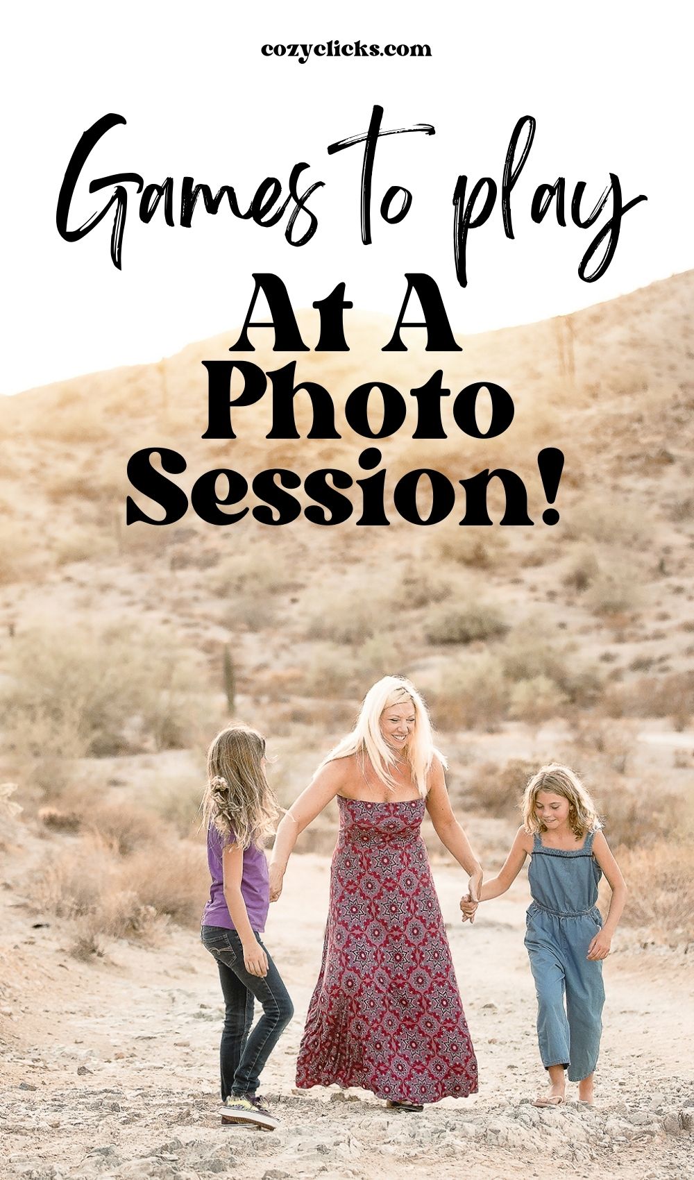 Games to play at photo sessions when kids are little or won't cooperate! Simple games for photo shoots to make things fun and enjoyable! Photography tips for portrait photographers