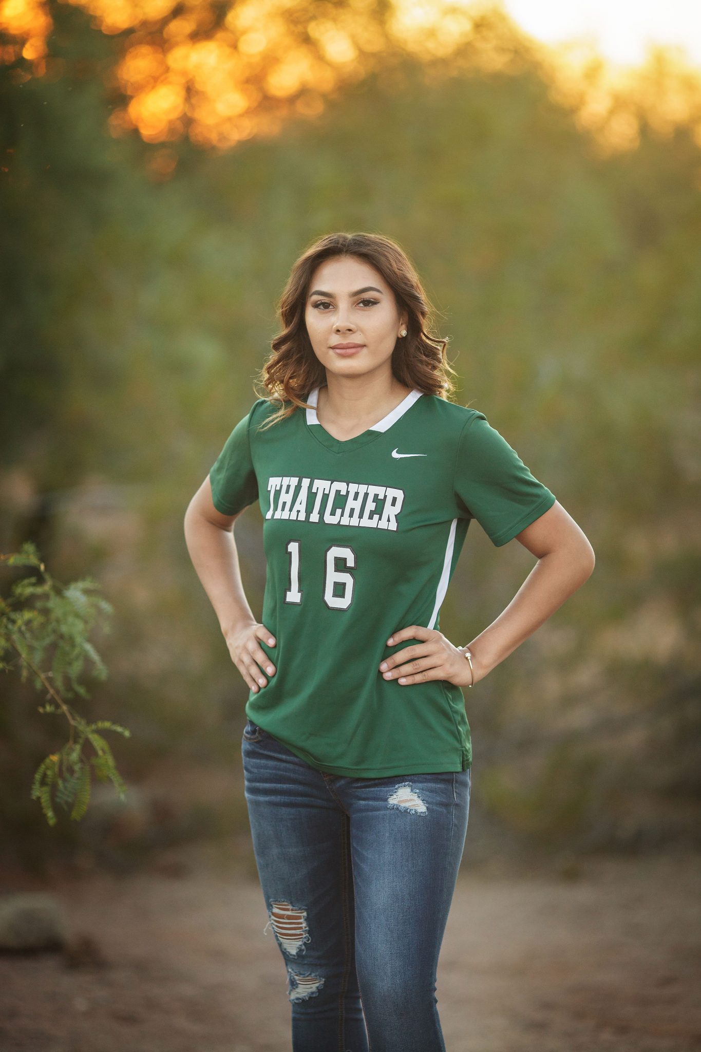 Soccer senior photo pictures at papago Park