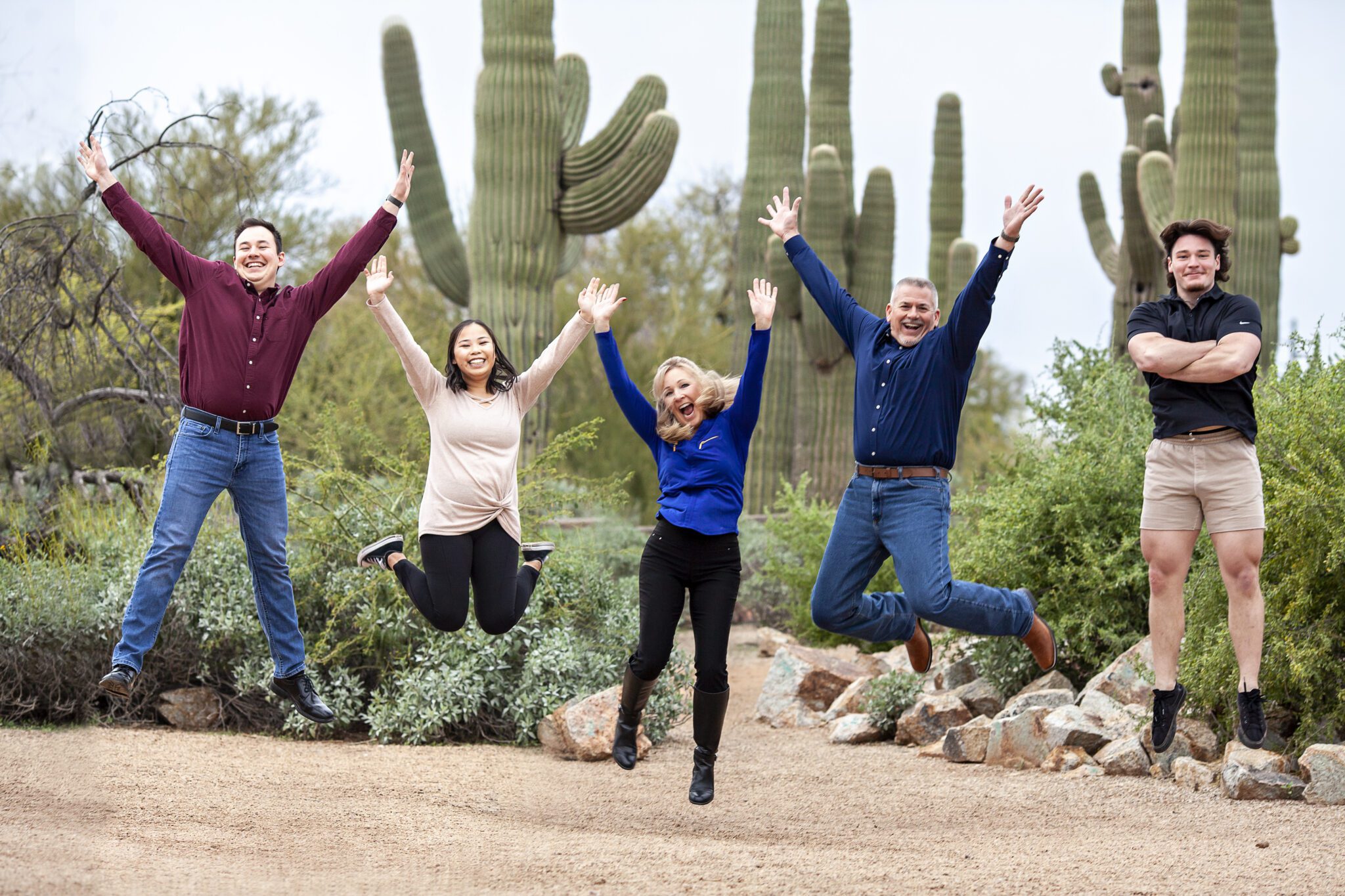 Fun family photos taken in Gilbert, AZ