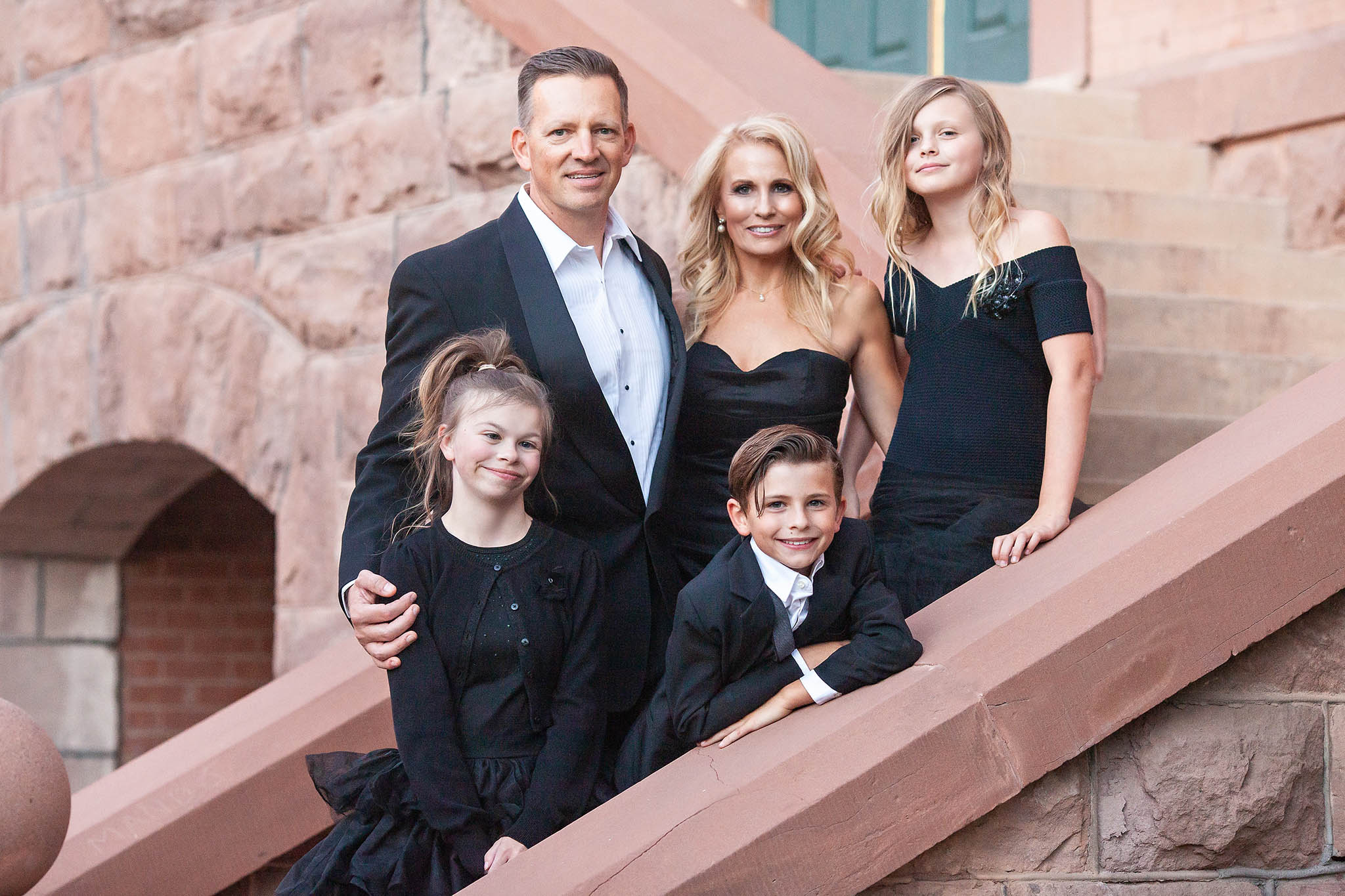 Family pictures at Arizona State University