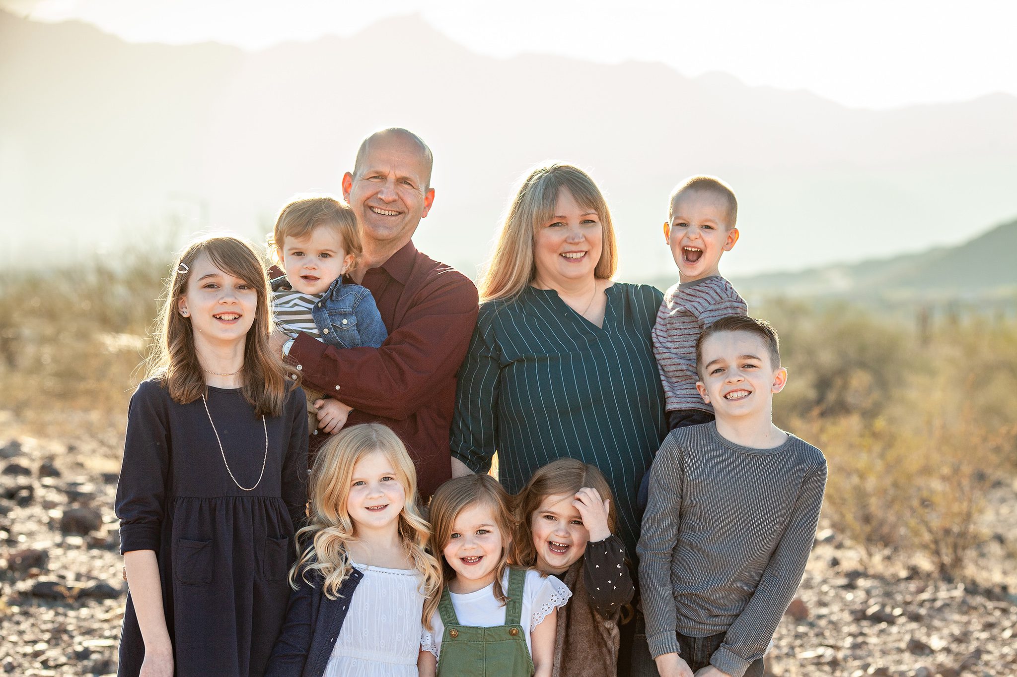 Great Ahwatukee location for this Extended Family Photography in Phoenix