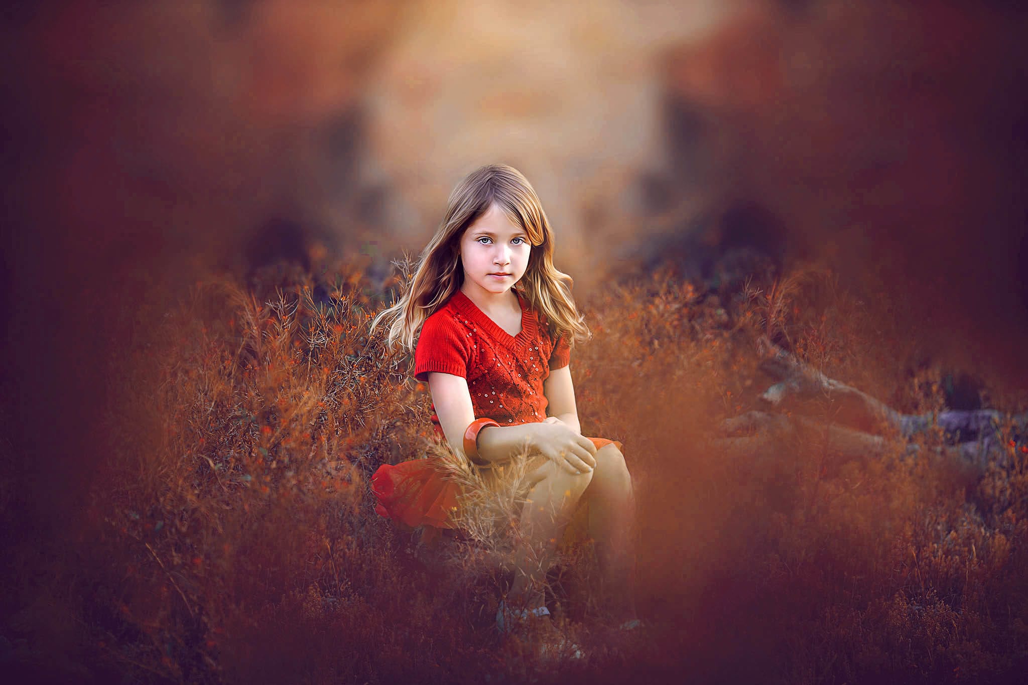 Free Fall Overlay plus ways to create fall images in Photoshop.