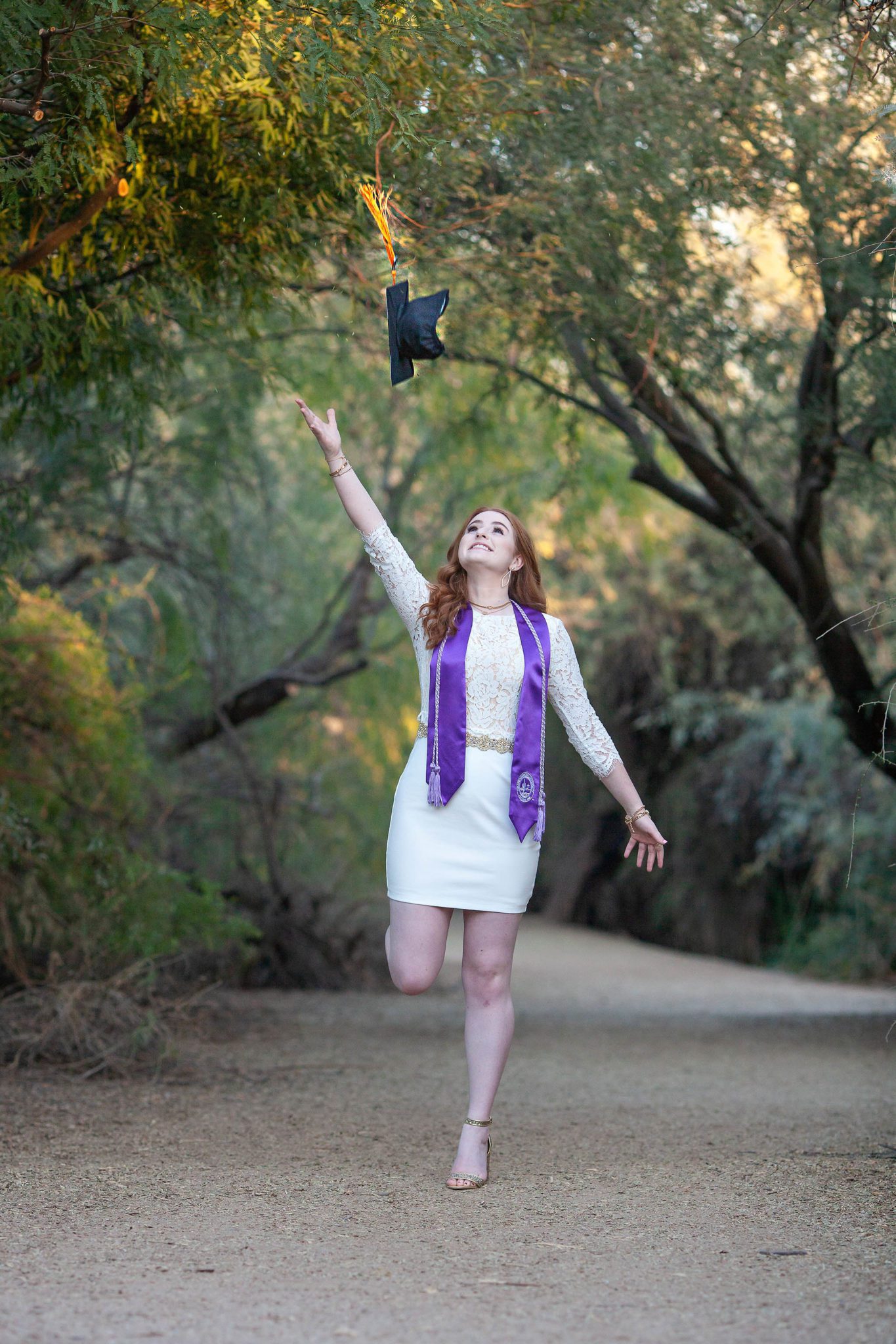 Learn more about this Phoenix area Senior Graduation Photographer  at the Gilbert Riparian Preserve